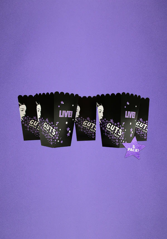 GUTS film popcorn boxes - set of 5